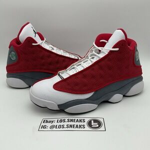 Size 9.5 - Jordan‎ 13 Red/White - (DJ5982600)